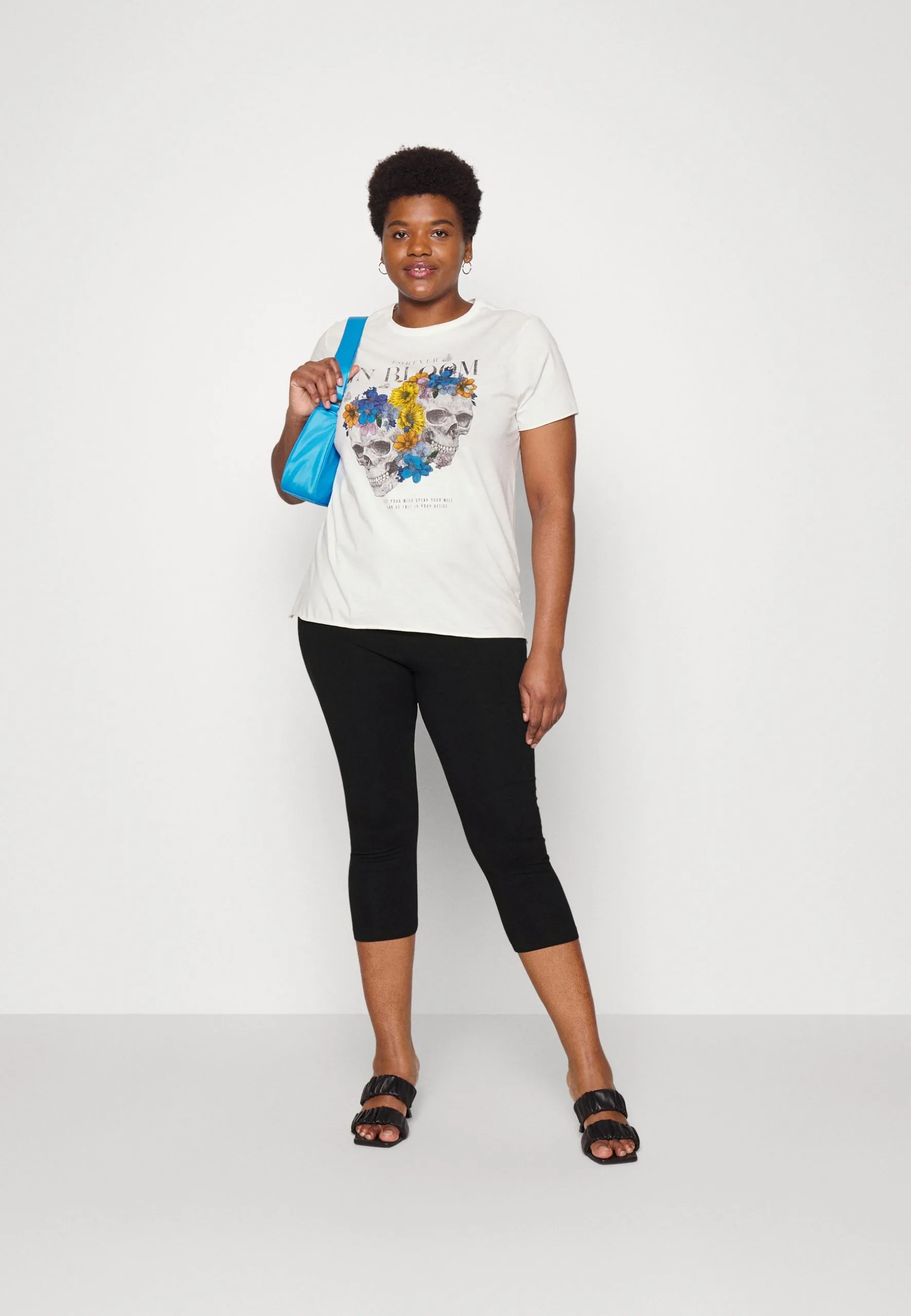 2 Pack - Legging - Black/Mottled Dark Grey 3 2 Pack - Legging - Black/Mottled Dark Grey