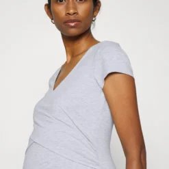 2Pack - T-Shirt Basique - Green/Mottled Light Grey -Even&Odd Soldes 14b8c5dfa37346e5b98a60044512149d scaled