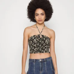 Even&Odd Débardeur - Black/Multi-Coloured