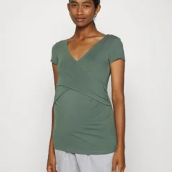 2Pack - T-Shirt Basique - Green/Mottled Light Grey -Even&Odd Soldes 19105998144e46969af64e7937346a84 scaled