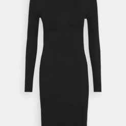 Even&Odd Crew Ausschnitt Ripp Basic Bodycon Mini Strickkleid - Robe Fourreau - Black 12 Even&Odd Crew Ausschnitt Ripp Basic Bodycon Mini Strickkleid - Robe Fourreau - Black -Even&Odd Soldes 1bbca2b12e034cee8d93e01c4e0985b9 scaled