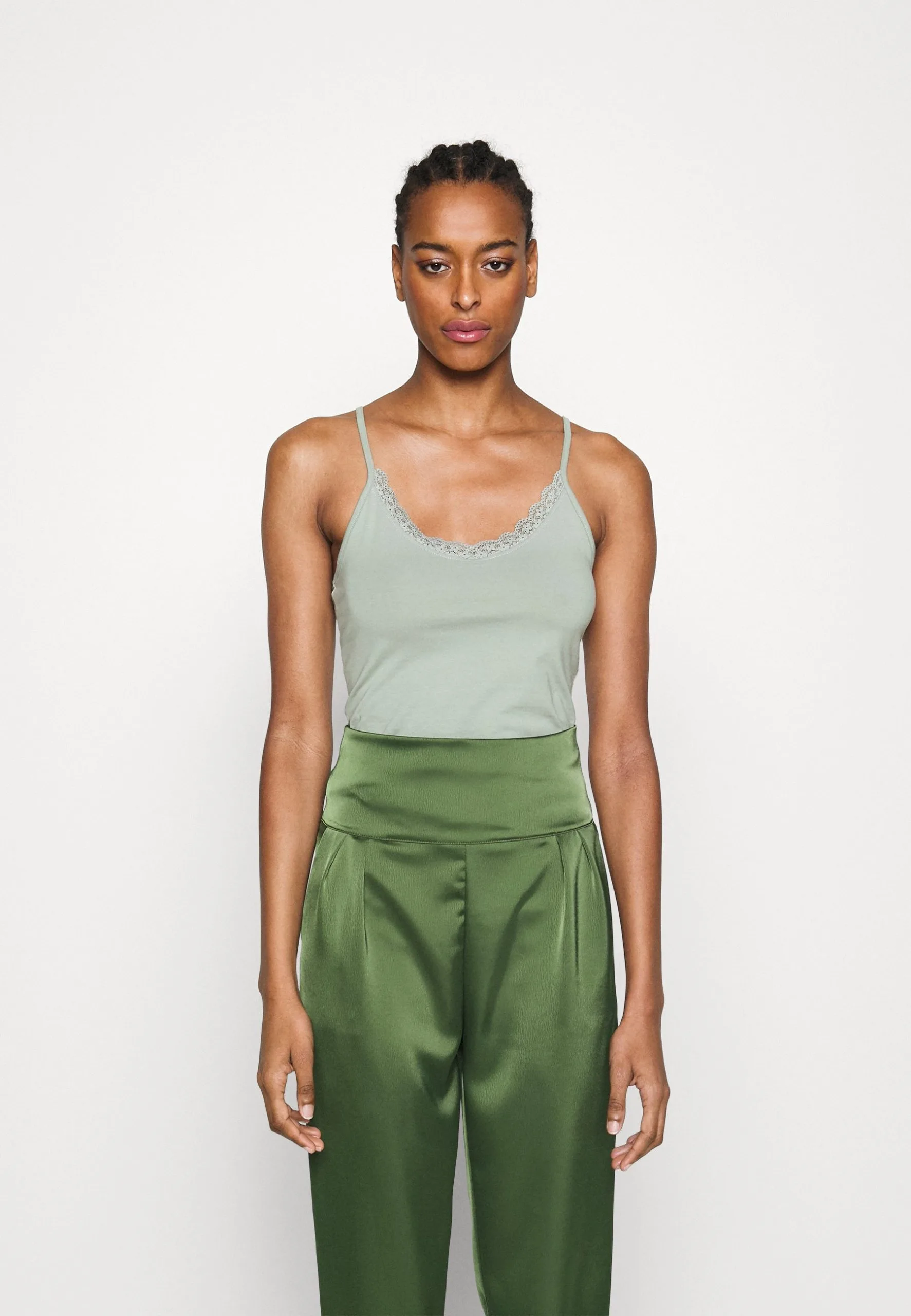 2 Pack - Débardeur - White/Green 4 2 Pack - Débardeur - White/Green – Image 2