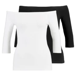 Even&Odd 2 Pack - T-Shirt À Manches Longues - White/Black 12 Even&Odd 2 Pack - T-Shirt À Manches Longues - White/Black -Even&Odd Soldes 1dffc97e08c0423ebb1c5d67231c556c scaled