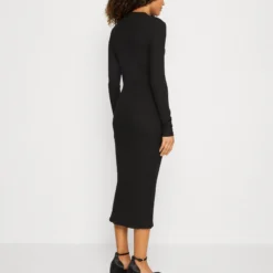Even&Odd Circ Long Sleeves Midi High Slit Dress - Robe Pull - Black 10 Even&Odd Circ Long Sleeves Midi High Slit Dress - Robe Pull - Black -Even&Odd Soldes 2354151ea70d41aa9b5043e84172516a scaled