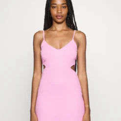 Even&Odd Soldes 43 Even&Odd Flare Mini Dress - Robe De Jour - Pink