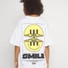 Even&Odd Cut Smile - T-Shirt Imprimé - White -Even&Odd Soldes 29290b34258e492e873c2ebc04d1950c scaled