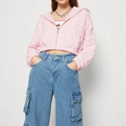 Even&Odd Sweat Zippé - Pink -Even&Odd Soldes 298d8126d9774157a6ea254fbd1fb929 scaled