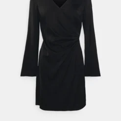 Even&Odd Woven Drape Mini Dress - Robe De Soirée - Black -Even&Odd Soldes 2ba56b4d74304cc0b052fefadd903e6b scaled