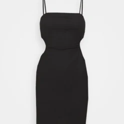 Even&Odd Strappy Open Waist Bodycon Mini Dress (Eo-Ss23-C130-Sp) / 802 - Black - Robe En Jersey - Black -Even&Odd Soldes 2e6de8dfe6574f0bb9500e40145f229f scaled