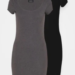 Even&Odd 2 Pack - Robe En Jersey - Black/Mottled Grey 14 Even&Odd 2 Pack - Robe En Jersey - Black/Mottled Grey -Even&Odd Soldes 3133cbb312b041ba8a50eee456b0d3f6 scaled