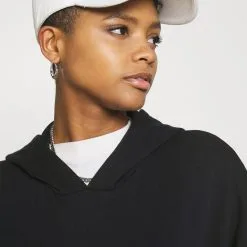 Even&Odd Hoodie Long Without Drawcord And Pocket - Sweat À Capuche - Black 13 Even&Odd Hoodie Long Without Drawcord And Pocket - Sweat À Capuche - Black -Even&Odd Soldes 318202b306a24aeaac93841a425c8a4e scaled