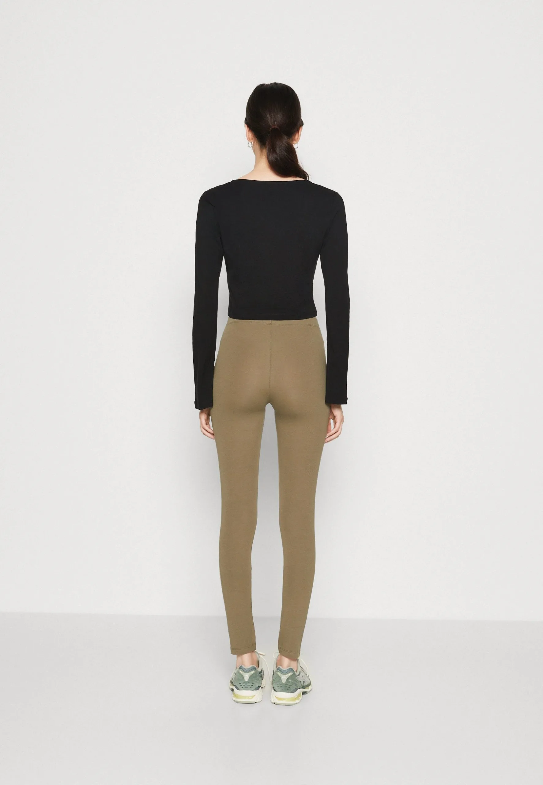 Even&Odd 2 Pack - Legging - Black/Dark Green 5 Even&Odd 2 Pack - Legging - Black/Dark Green – Image 3