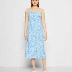 Even&Odd Robe De Jour - Blue/White