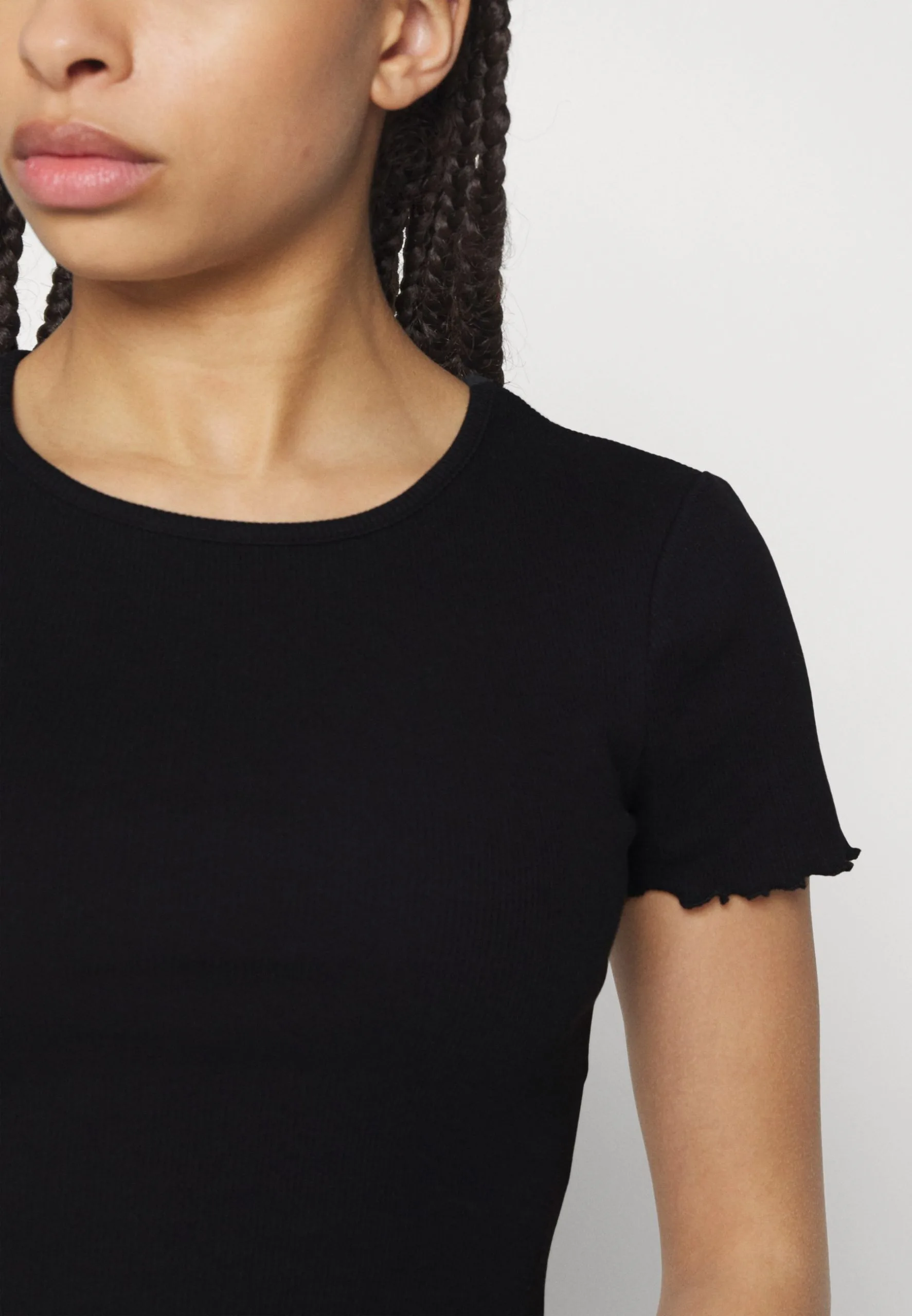 Even&Odd 2 Pack - T-Shirt Basique - Black/Pink 9 Even&Odd 2 Pack - T-Shirt Basique - Black/Pink – Image 7