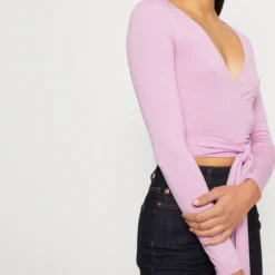 Even&Odd T-Shirt À Manches Longues - Lilac -Even&Odd Soldes 342bfa2dab2948f8862de6d917a4fb3d scaled