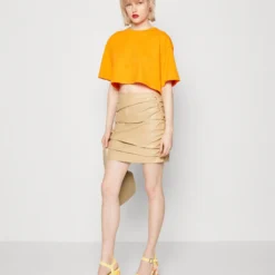 Even&Odd 2Pack - T-Shirt Basique - White/Orange