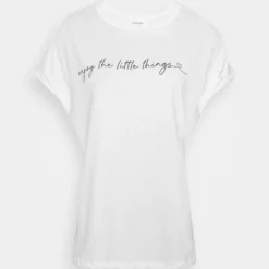 Even&Odd Mandala Enjoy The Little Things Tee - T-Shirt Imprimé - White -Even&Odd Soldes 36002838ae3544e0bae6297b26918a8a scaled