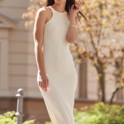 Even&Odd Robe Longue - Off-White