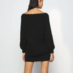 Even&Odd Schulterfrei Mini Strickkleid - Robe Pull - Black 10 Even&Odd Schulterfrei Mini Strickkleid - Robe Pull - Black -Even&Odd Soldes 39fdbef1f9894bc9b4fba3f15fd1beeb scaled