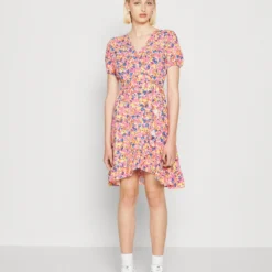 Even&Odd Robe De Jour - Blue/Red