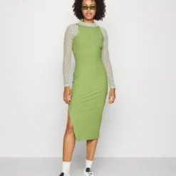 Even&Odd Robe Fourreau - Green -Even&Odd Soldes 3dc7deb0c1424068a79e2a699ae4d093 scaled