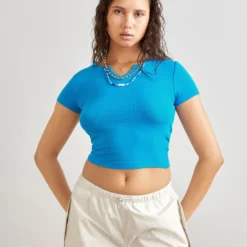 Even&Odd 2 Pack - T-Shirt Basique - Blue/White -Even&Odd Soldes 415ce9e4789044739a39c3a454349733 scaled