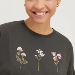 Even&Odd T-Shirt Imprimé - Anthracite -Even&Odd Soldes 43719ea7c17340699308b0d91f591de1 scaled