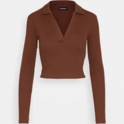 Even&Odd Long Sleeve Collar - T-Shirt À Manches Longues - Brown 12 Even&Odd Long Sleeve Collar - T-Shirt À Manches Longues - Brown -Even&Odd Soldes 45947aa7bc2c498e8baf98b3b7a86e44 scaled