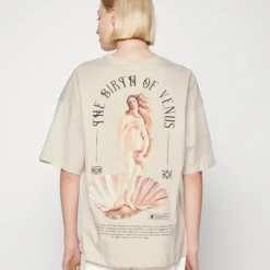 Even&Odd Liz Venus Back Print - T-Shirt Imprimé - Beige