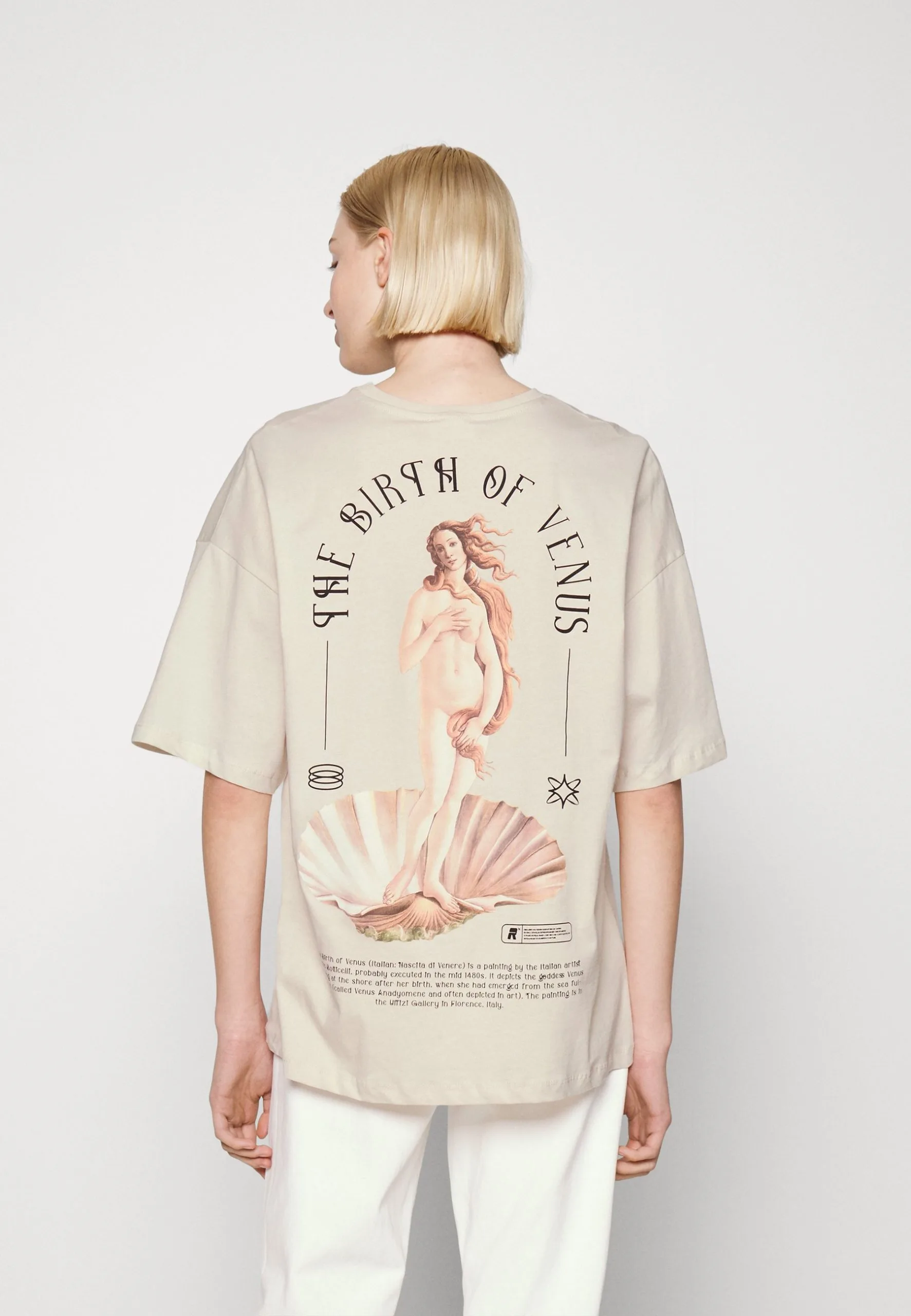 Even&Odd Liz Venus Back Print - T-Shirt Imprimé - Beige 3 Even&Odd Liz Venus Back Print - T-Shirt Imprimé - Beige