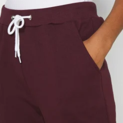 Even&Odd Regular Fit Jogger With Contrast - Pantalon De Survêtement - Dark Red -Even&Odd Soldes 50cffa9ec1134a92971709ab7f15868c scaled