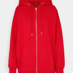 Even&Odd Sweat Zippé - Red -Even&Odd Soldes 5147550fd9ef4916b608df972e2be7d8 scaled