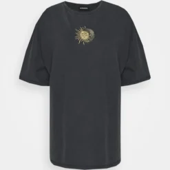 Even&Odd Embro - T-Shirt Imprimé - Black