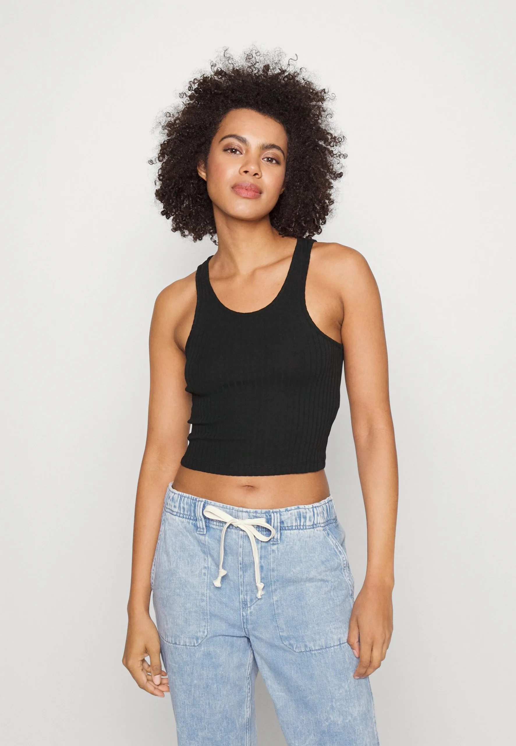 Even&Odd 2 Pack - Débardeur - Black/Khaki 3 Even&Odd 2 Pack - Débardeur - Black/Khaki – Image 2