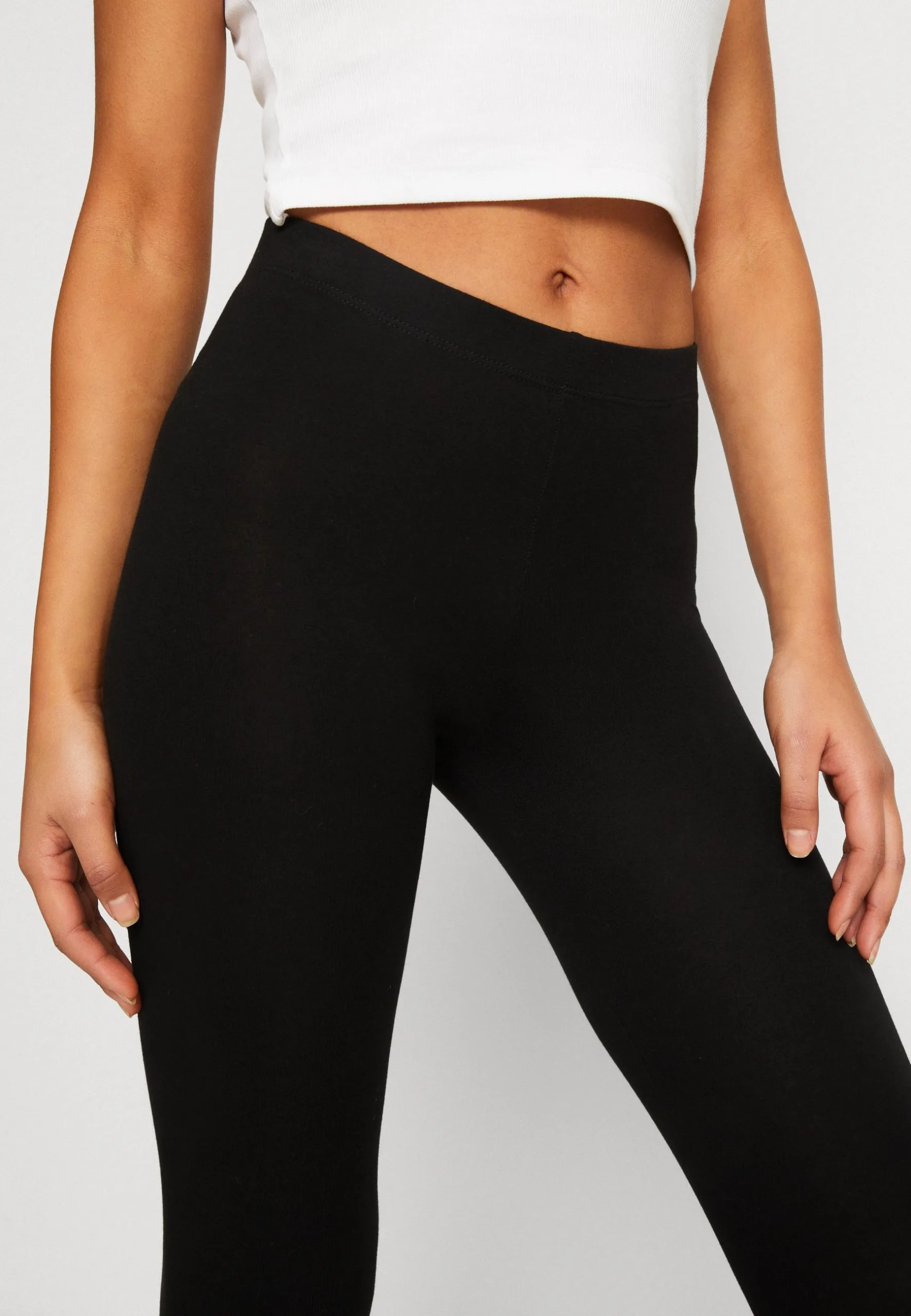 Even&Odd 3 Pack - Legging - Black/Khaki/Mottled Dark Grey 10 Even&Odd 3 Pack - Legging - Black/Khaki/Mottled Dark Grey – Image 8