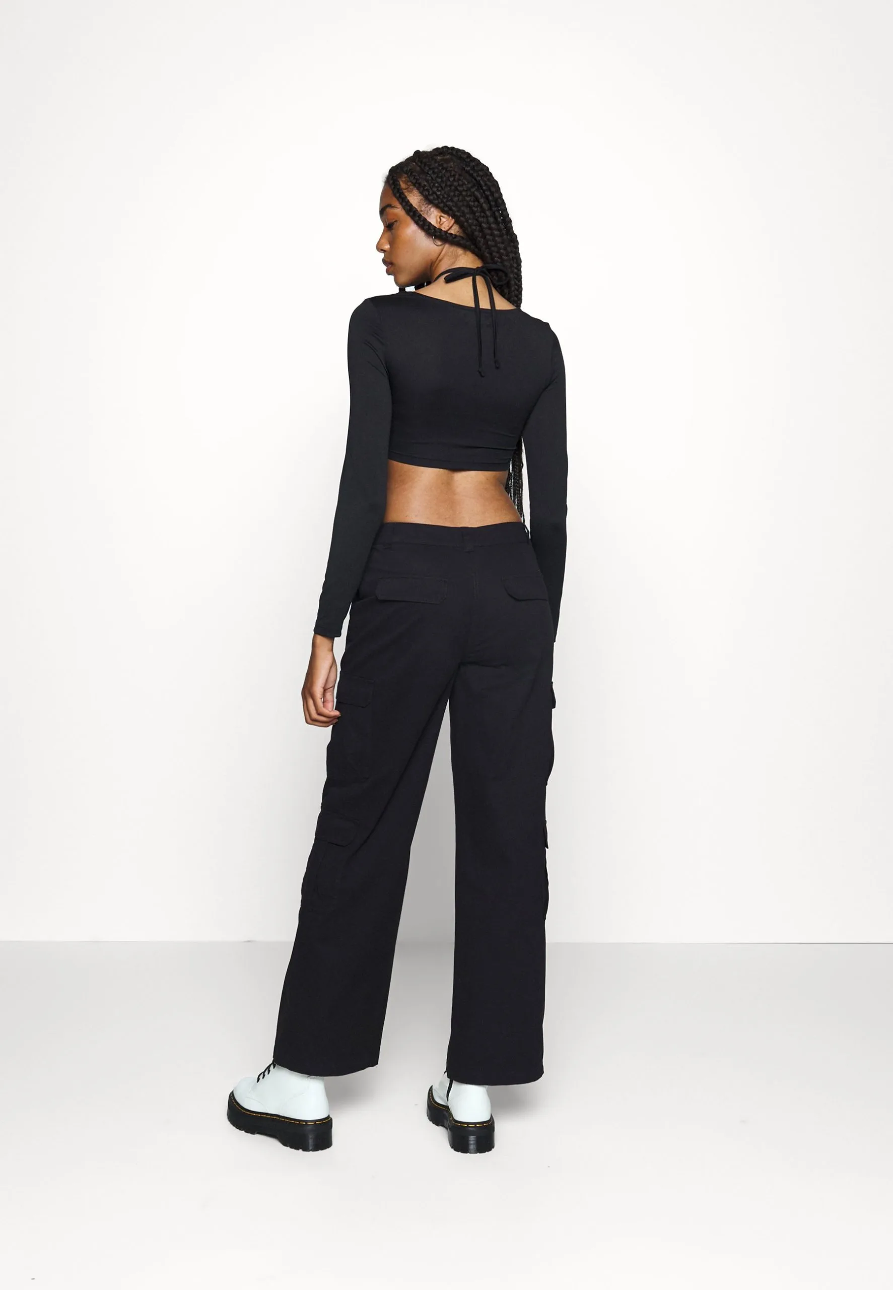 Even&Odd Pantalon Cargo - Black 5 Even&Odd Pantalon Cargo - Black – Image 3