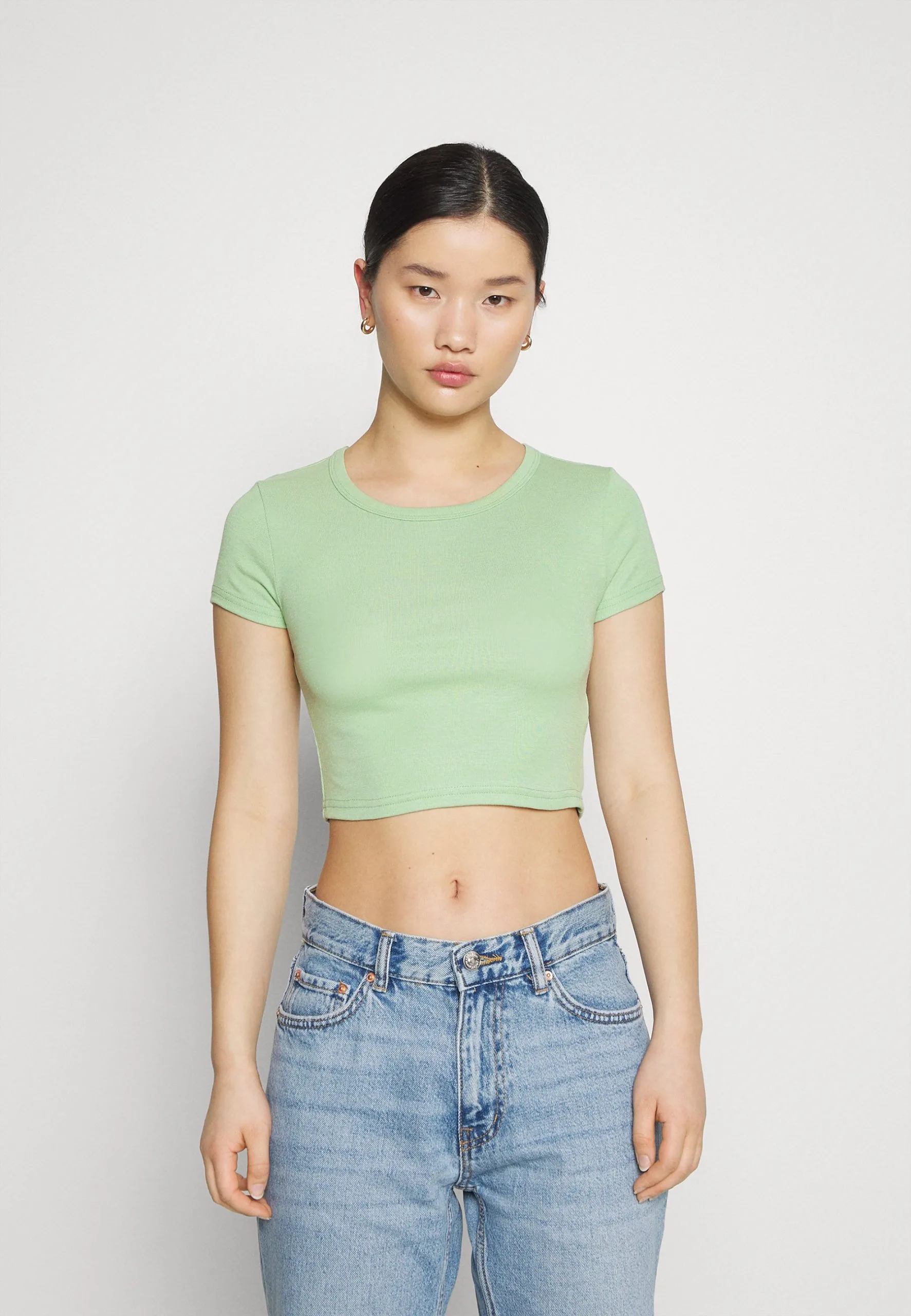 2 Pack - T-Shirt Basique - 402 - Pink_602 - Green 6 2 Pack - T-Shirt Basique - 402 - Pink_602 - Green – Image 4