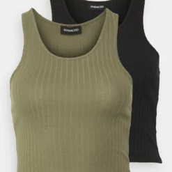 Even&Odd 2 Pack - Débardeur - Black/Khaki 11 Even&Odd 2 Pack - Débardeur - Black/Khaki -Even&Odd Soldes 5b663e8329154662b5495021d23daeab scaled