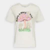 Even&Odd Hattie Mushroom Teddy - T-Shirt Imprimé - Off-White