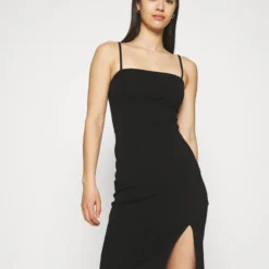 Even&Odd Strappy Mini Bodycon Dress - Robe En Jersey - Black