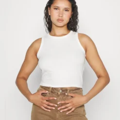 Even&Odd 2 Pack - Débardeur - Off-White/Dark Brown -Even&Odd Soldes 5e9b2681c81f4aa0ac734d59e2f33b6f scaled