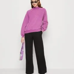 Even&Odd Sweatshirt - Purple -Even&Odd Soldes 6a02d522322b472f8d61b2aa50323009 scaled