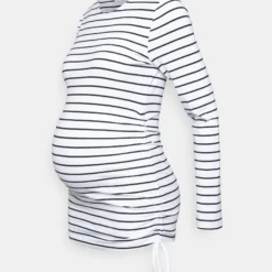 T-Shirt À Manches Longues - White/Black -Even&Odd Soldes 6a2fc7f23e9049dca386654e8677d73a scaled