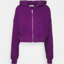 Even&Odd Sweat Zippé - Dark Purple -Even&Odd Soldes 6af49c62444e47ce8982310a940760ec scaled