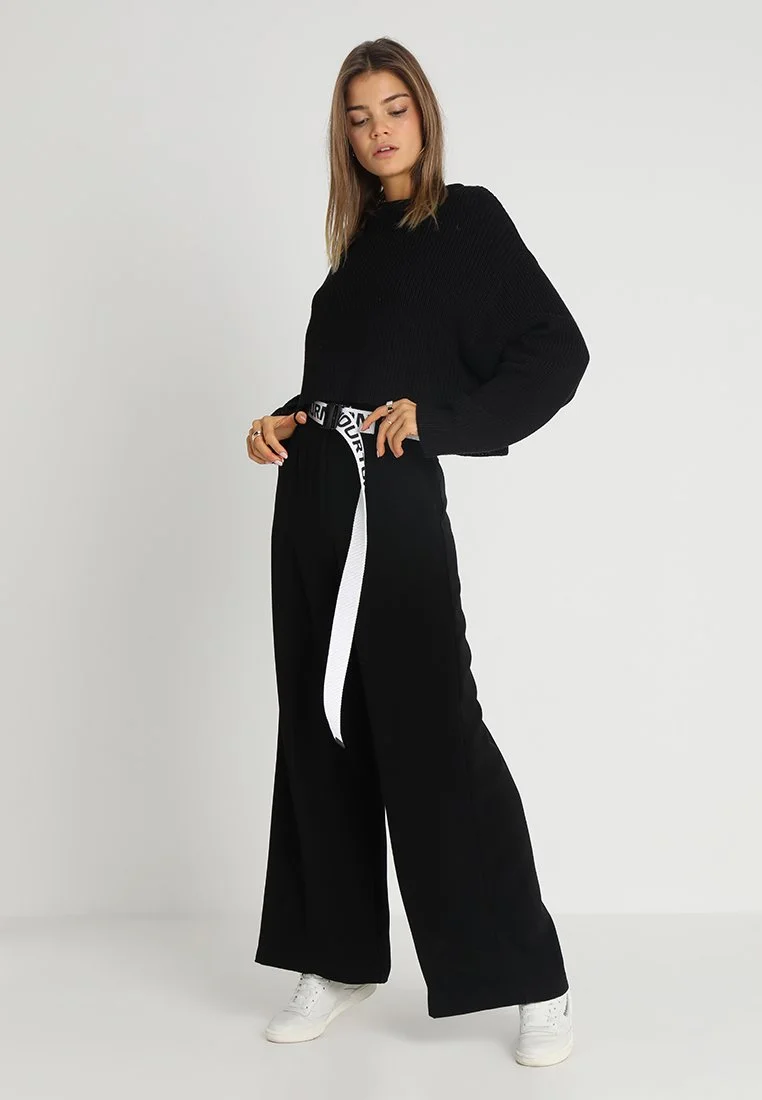 Even&Odd Cropped Jumper - Pullover - Black 3 Even&Odd Cropped Jumper - Pullover - Black – Image 2