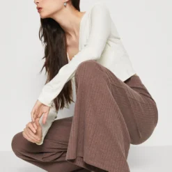 Even&Odd Pantalon Classique - Mottled Dark Brown 11 Even&Odd Pantalon Classique - Mottled Dark Brown -Even&Odd Soldes 6c78b47a86d1416e817117e9f5d52d29 scaled