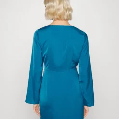 Even&Odd Woven Drape Mini Dress - Robe De Soirée - Blue -Even&Odd Soldes 6d330c7d74df441a8eef0b4b105ce2bc scaled