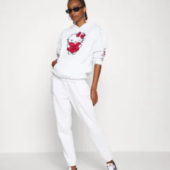 Even&Odd 2Er Pack - Loose Fit Joggers - Pantalon De Survêtement - Black/White