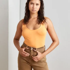 Even&Odd 2 Pack - Débardeur - White/Orange