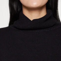 Even&Odd Rollkragen Mini Basic Strickkleid - Robe Pull - Black -Even&Odd Soldes 7058de063cf24d9e9553213a59f1eba2 scaled